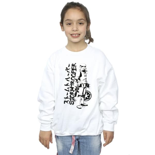 Star Wars Girls Japanese Stormtrooper Sweatshirt