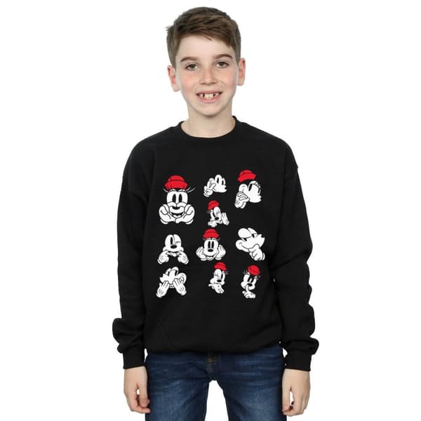 Disney Boys Minnie Mickey Photo Poses Sweatshirt