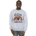 Miniatyrbilde 2 av 3: Netflix Mens Stranger Things Hellfire Christmas Sweatshirt