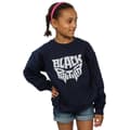 Miniatyrbillede 2 af 5: Marvel Girls Black Panther Worded Emblem Sweatshirt
