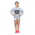 Miniatyrbillede 4 af 5: Marvel Girls Black Panther Worded Emblem Sweatshirt