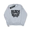 Miniatyrbillede 1 af 5: Marvel Girls Black Panther Worded Emblem Sweatshirt