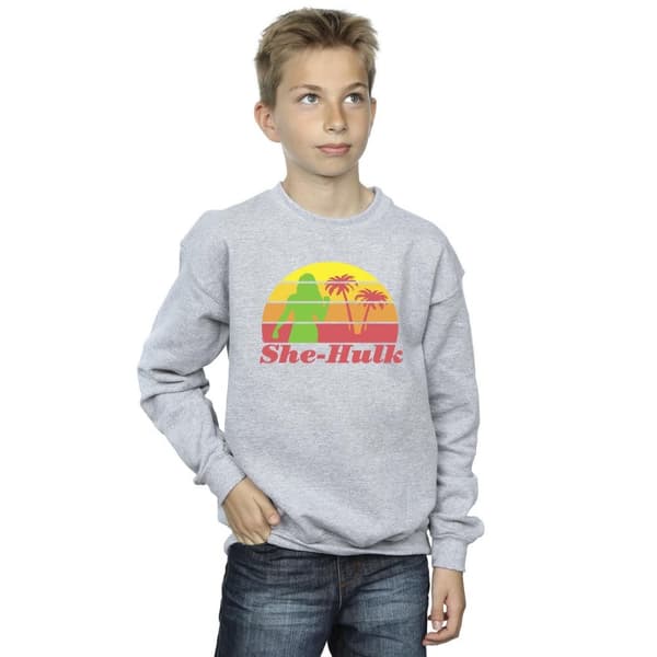 Marvel Boys She-Hulk: Attorney At Law Sunset Flex Sweatshirt