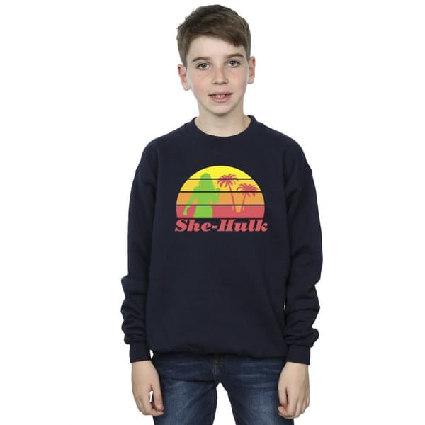 Marvel Boys She-Hulk: Attorney At Law Sunset Flex Sweatshirt