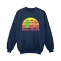 Miniatyrbillede 1 af 3: Marvel Boys She-Hulk: Attorney At Law Sunset Flex Sweatshirt