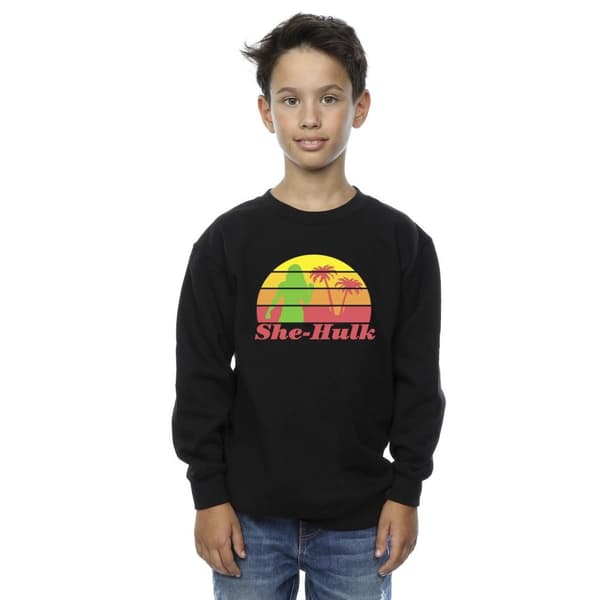 Marvel Boys She-Hulk: Attorney At Law Sunset Flex Sweatshirt