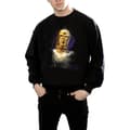 Miniatyrbillede 3 af 5: Star Wars Mens The Last Jedi C-3PO Brushed Sweatshirt