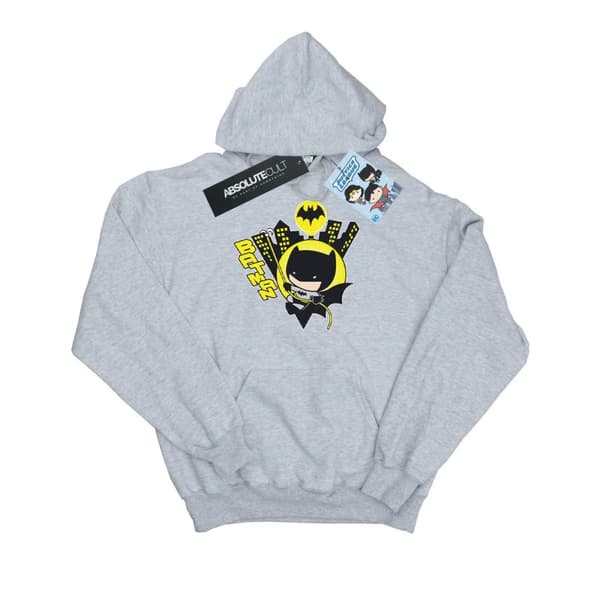 DC Comics Chibi Batman Swinging-hoodie för herrar