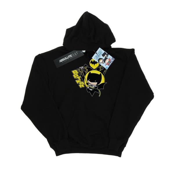 DC Comics Chibi Batman Swinging-hoodie för herrar