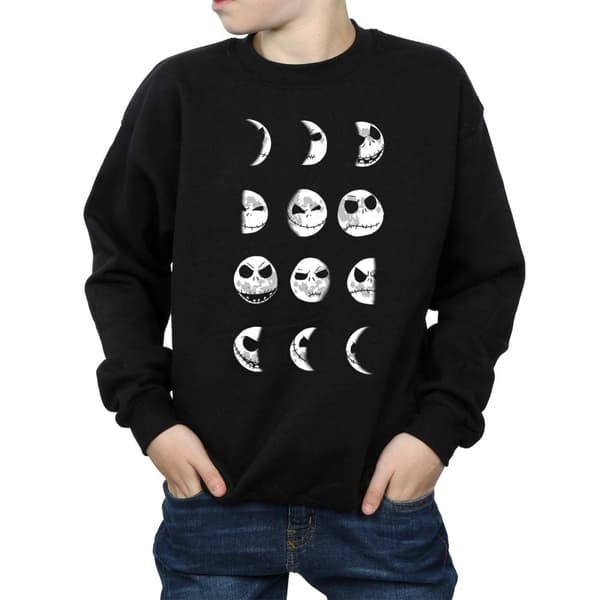 Disney Pojkar Nightmare Before Christmas Jack Moon Sweatshirt