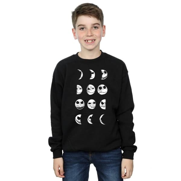 Disney Pojkar Nightmare Before Christmas Jack Moon Sweatshirt