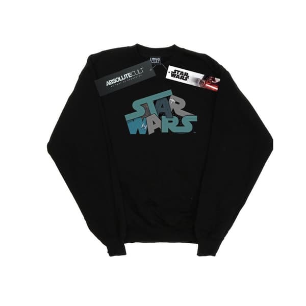 Star Wars Boys Death Star Jumble Logo Sweatshirt