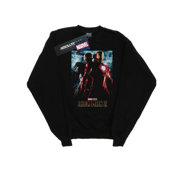 Marvel Studios Sweatshirt med affisch från Iron Man 2 Black L