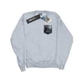 Miniatyrbilde 1 av 5: DC Comics Mens Justice League Movie Shield Faux Pocket Sweatshirt