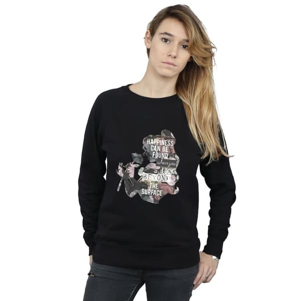 Disney Princess Womens/Ladies Belle Happiness Sweatshirt