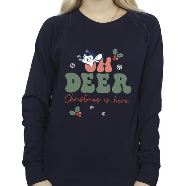 Disney Dam/Tjej Bambi Oh Deer - Sweatshirt