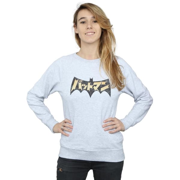 DC Comics Womens/Ladies Batman International Logo Sweatshirt