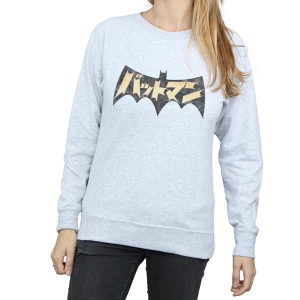 DC Comics Womens/Ladies Batman International Logo Sweatshirt