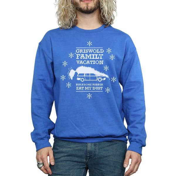 National Lampoon´s Christmas Vacation Mens Eat My Dust Sweatshirt