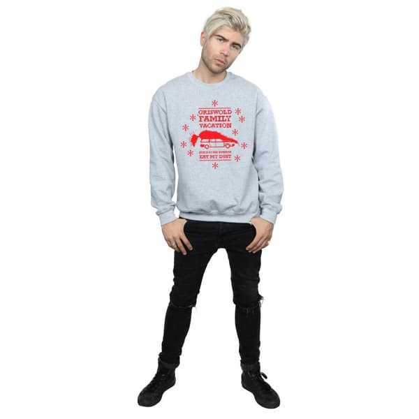 National Lampoon´s Christmas Vacation Mens Eat My Dust Sweatshirt