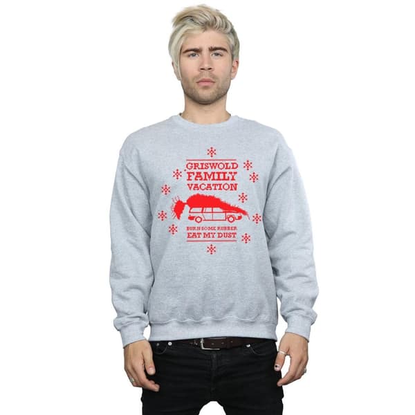 National Lampoon´s Christmas Vacation Mens Eat My Dust Sweatshirt
