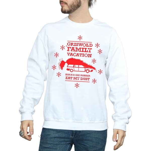National Lampoon´s Christmas Vacation Mens Eat My Dust Sweatshirt
