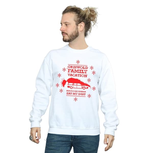 National Lampoon´s Christmas Vacation Mens Eat My Dust Sweatshirt