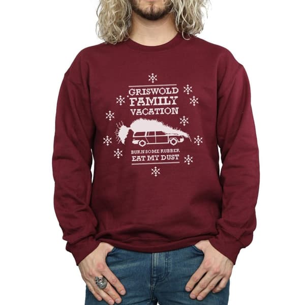 National Lampoon´s Christmas Vacation Mens Eat My Dust Sweatshirt