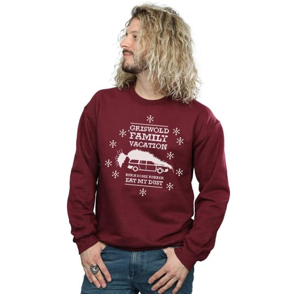 National Lampoon´s Christmas Vacation Mens Eat My Dust Sweatshirt
