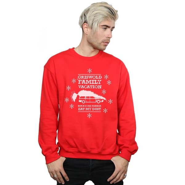 National Lampoon´s Christmas Vacation Mens Eat My Dust Sweatshirt