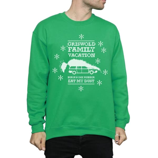 National Lampoon´s Christmas Vacation Mens Eat My Dust Sweatshirt