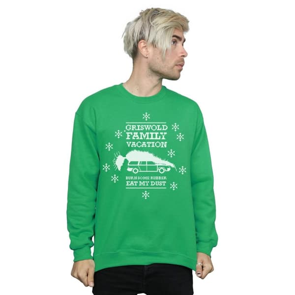 National Lampoon´s Christmas Vacation Mens Eat My Dust Sweatshirt