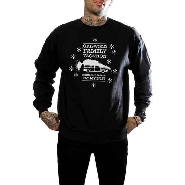 National Lampoon´s Christmas Vacation Mens Eat My Dust Sweatshirt