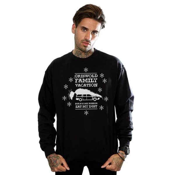 National Lampoon´s Christmas Vacation Mens Eat My Dust Sweatshirt
