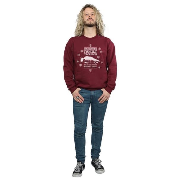 National Lampoon´s Christmas Vacation Mens Eat My Dust Sweatshirt
