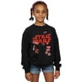 Miniatyrbild 2 av 5: Star Wars Sweatshirt med The Last Jedi-märken för flickor