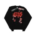 Miniatyrbild 1 av 5: Star Wars Sweatshirt med The Last Jedi-märken för flickor