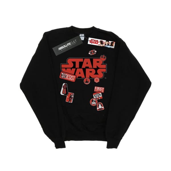 Star Wars Sweatshirt med The Last Jedi-märken för flickor