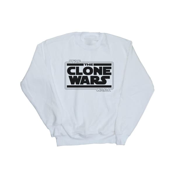 Star Wars Womens/Ladies Clone Wars Logo Sweatshirt