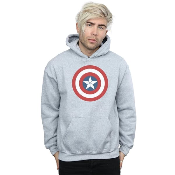 Marvel Mens Captain America Civil War Shield Hoodie