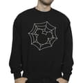 Miniatyrbild 3 av 4: Disney Mens Musse Pigg Spindelväv Sweatshirt