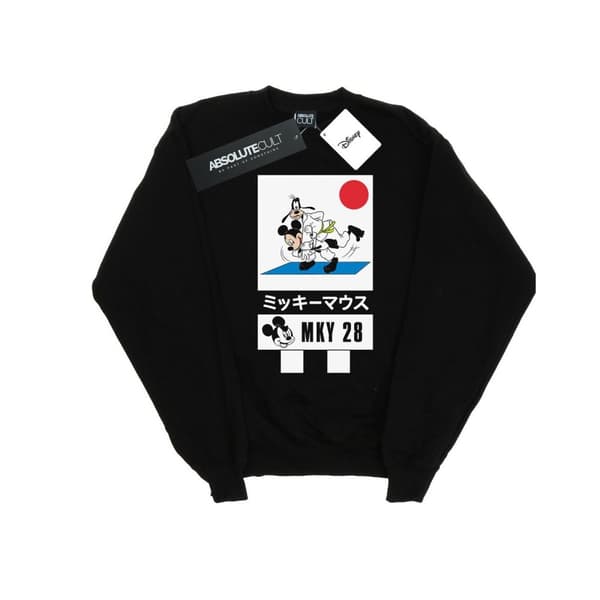 Disney Girls Mickey And Goofy Karate Sweatshirt