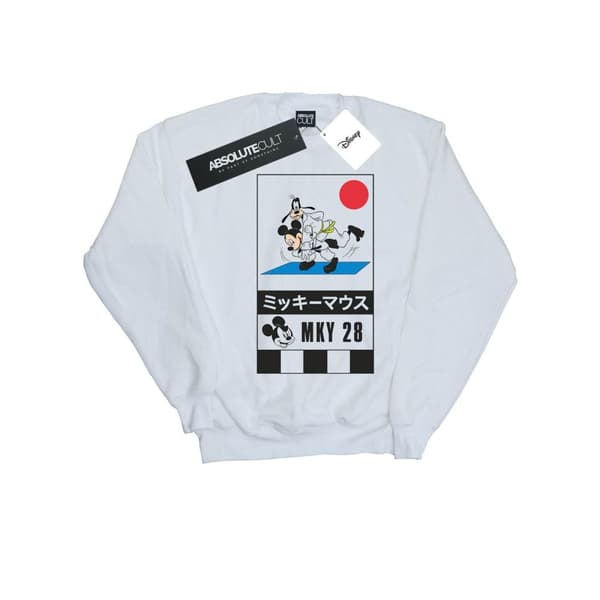 Disney Girls Mickey And Goofy Karate Sweatshirt