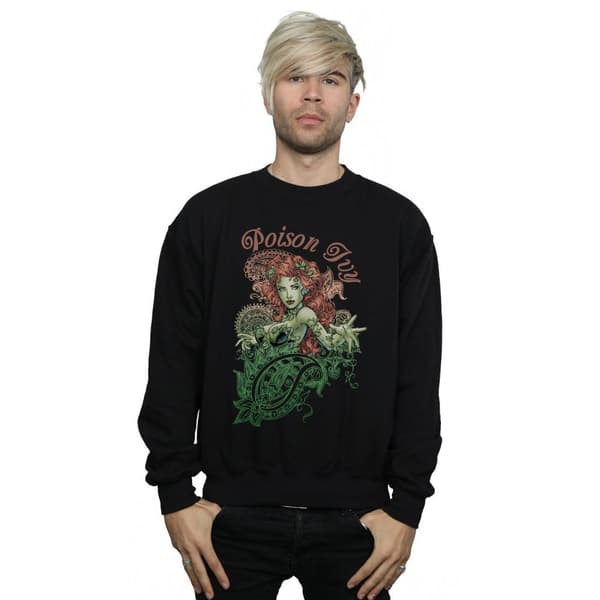 DC Comics Poison Ivy Paisley-tröja för herrar