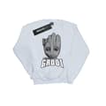 Miniatyrbilde 1 av 5: Marvel Mens Guardians Of The Galaxy Groot Face Sweatshirt