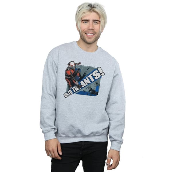 Marvel Mens Ant-Man Go To The Ants Sweatshirt