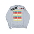 Miniatyrbilde 1 av 3: Star Wars Womens/Ladies Retro Repeat Logo Sweatshirt