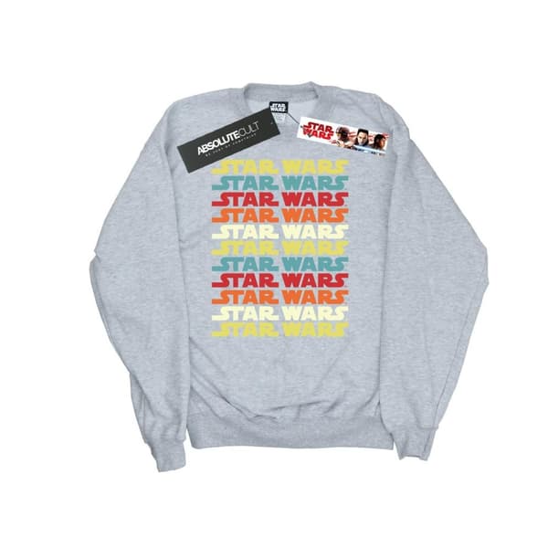 Star Wars Womens/Ladies Retro Repeat Logo Sweatshirt