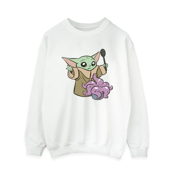 Star Wars Dam/Tjej The Mandalorian Spooky Cooking Sweatshirt