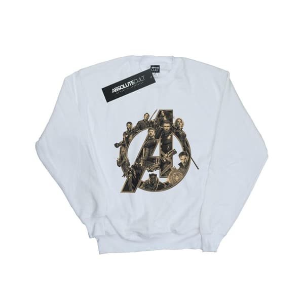 Marvel Pojkar Avengers Infinity War Marvel Logo Sweatshirt